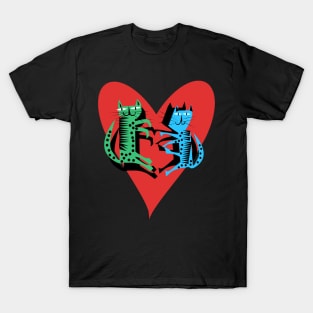 Love Cats, cool kitty cats. T-Shirt